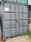 20' Steel Storage Container With First Fix Electrics, Insulation & Boarded Out