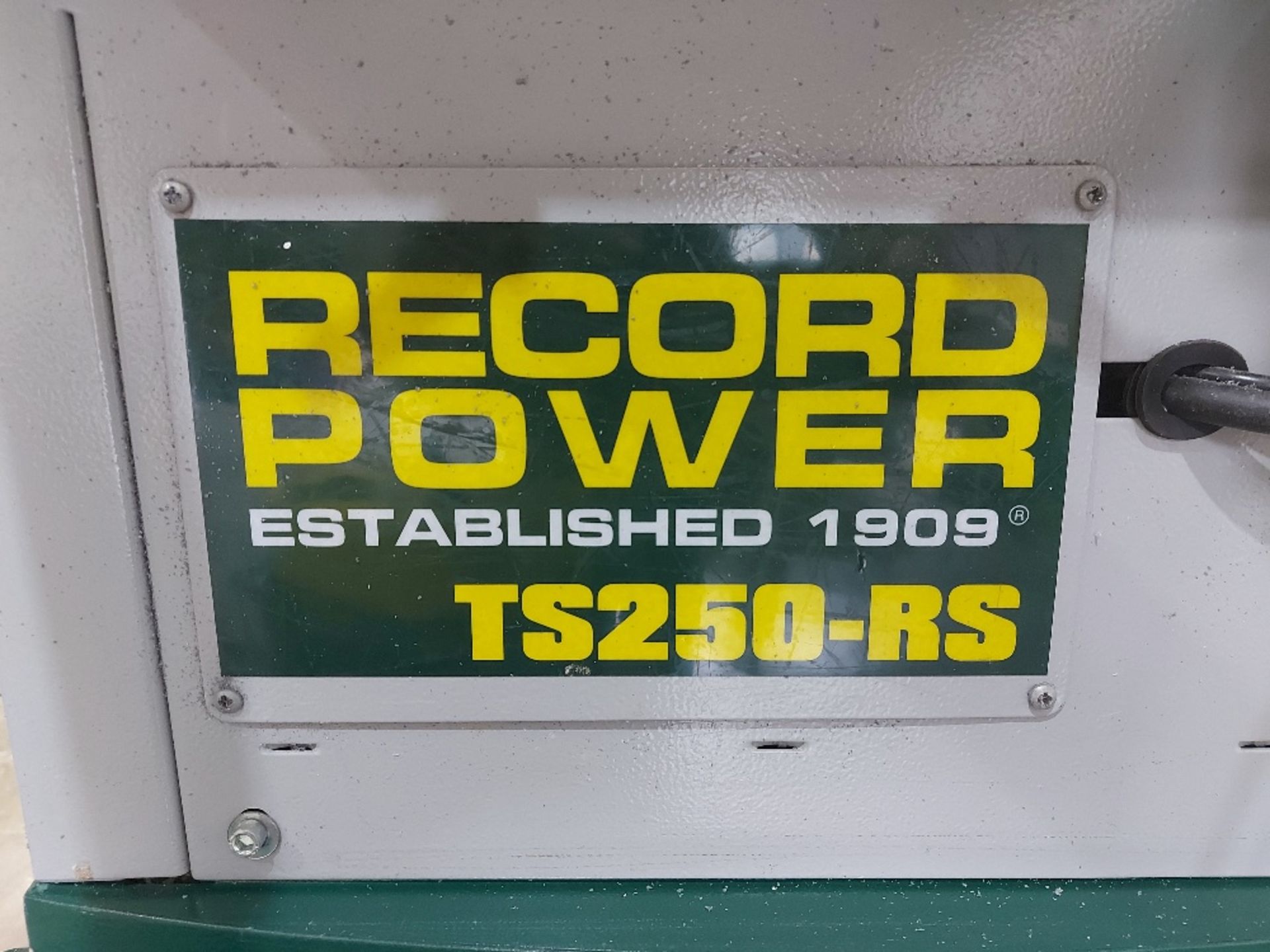 Record Power TS250RS 10" Cabinet Makers Table Saw With Dust Extractor - Image 6 of 9