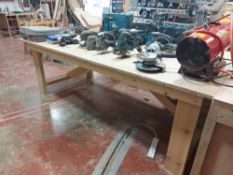 Fabricated Carpenters Workbench
