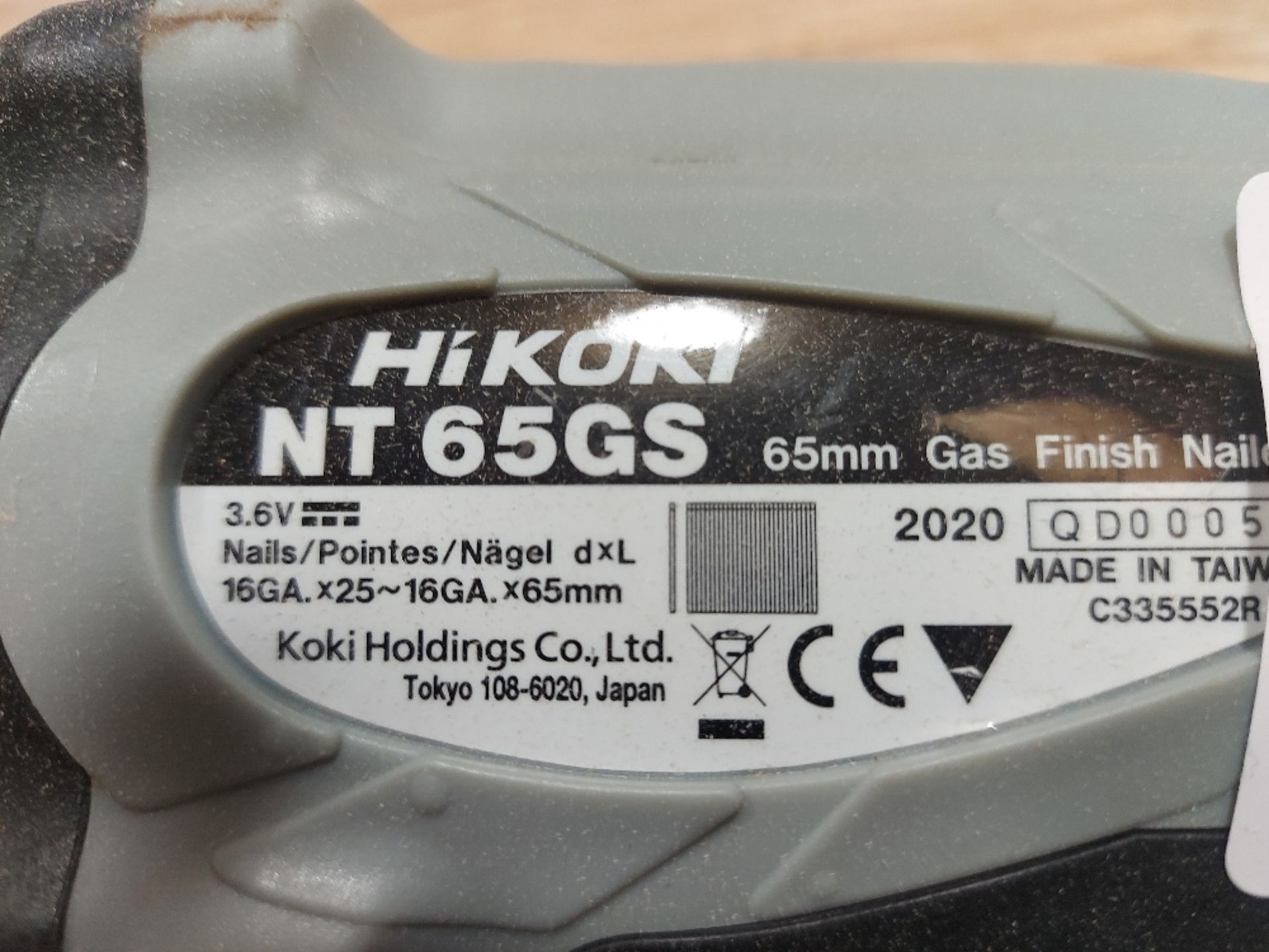 Hikoni NT65GS 65mm Gas Finish Nailer - Image 3 of 3