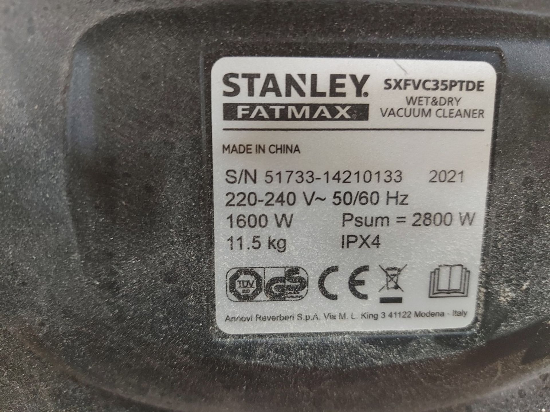 Stanley Fatmax 316GPM Wet / Dry Vacuum - Image 5 of 5