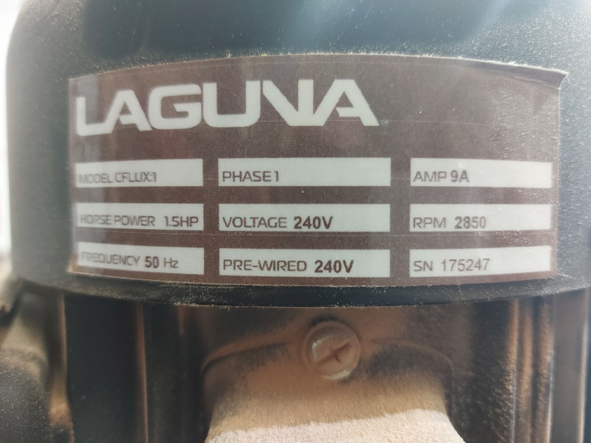 Laguna CFLUX1 Single Bag Dust Extraction Unit - Image 5 of 6