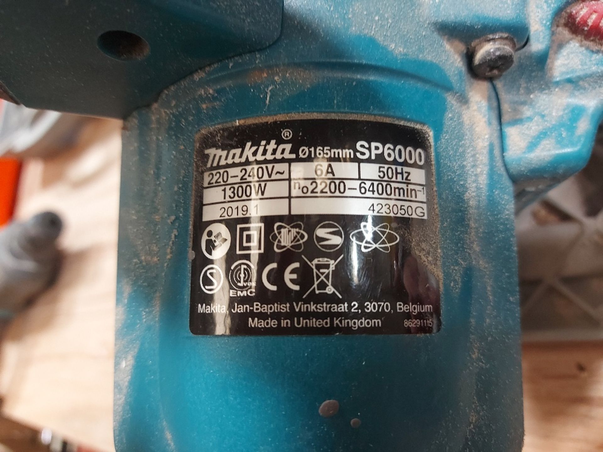 Makita SP6000J/2 165mm Electric Plunge Cut Saw With Rails - Image 3 of 5