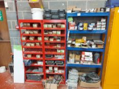 (3) Bay Of Boltless Shelving And Contents