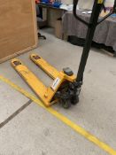 Hydraulic 2t weighing pallet truck