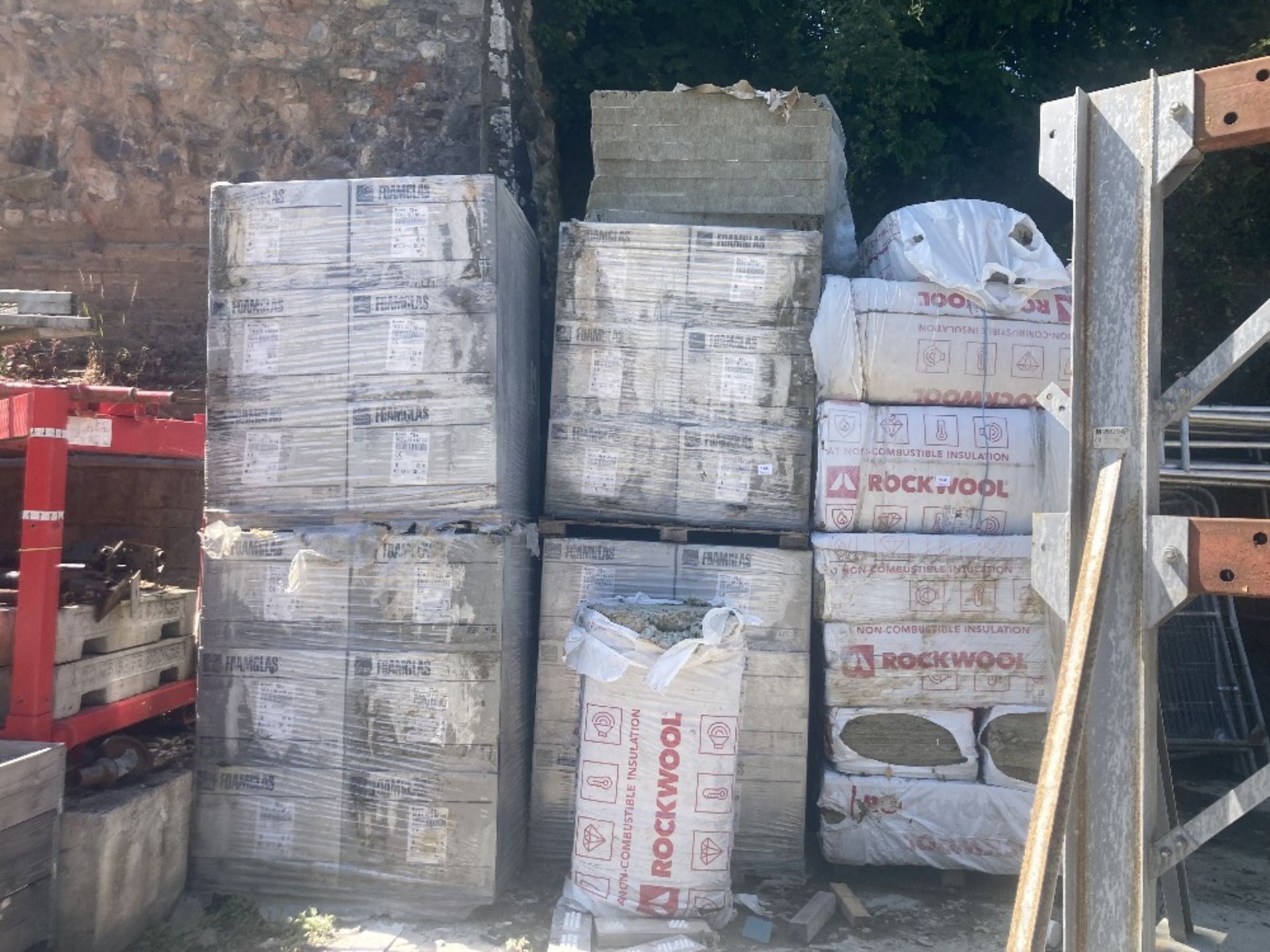 Large quantity of FoamGlas insulation