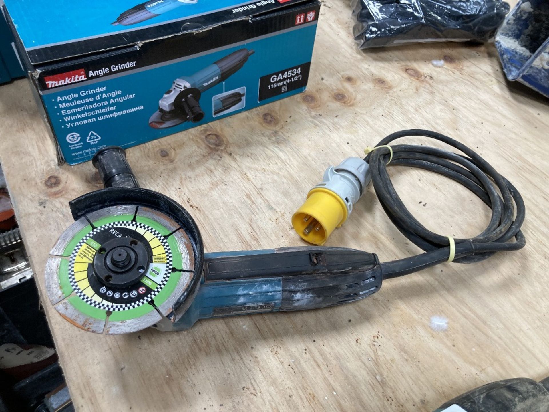 Makita GA4534 110v Angle Grinder