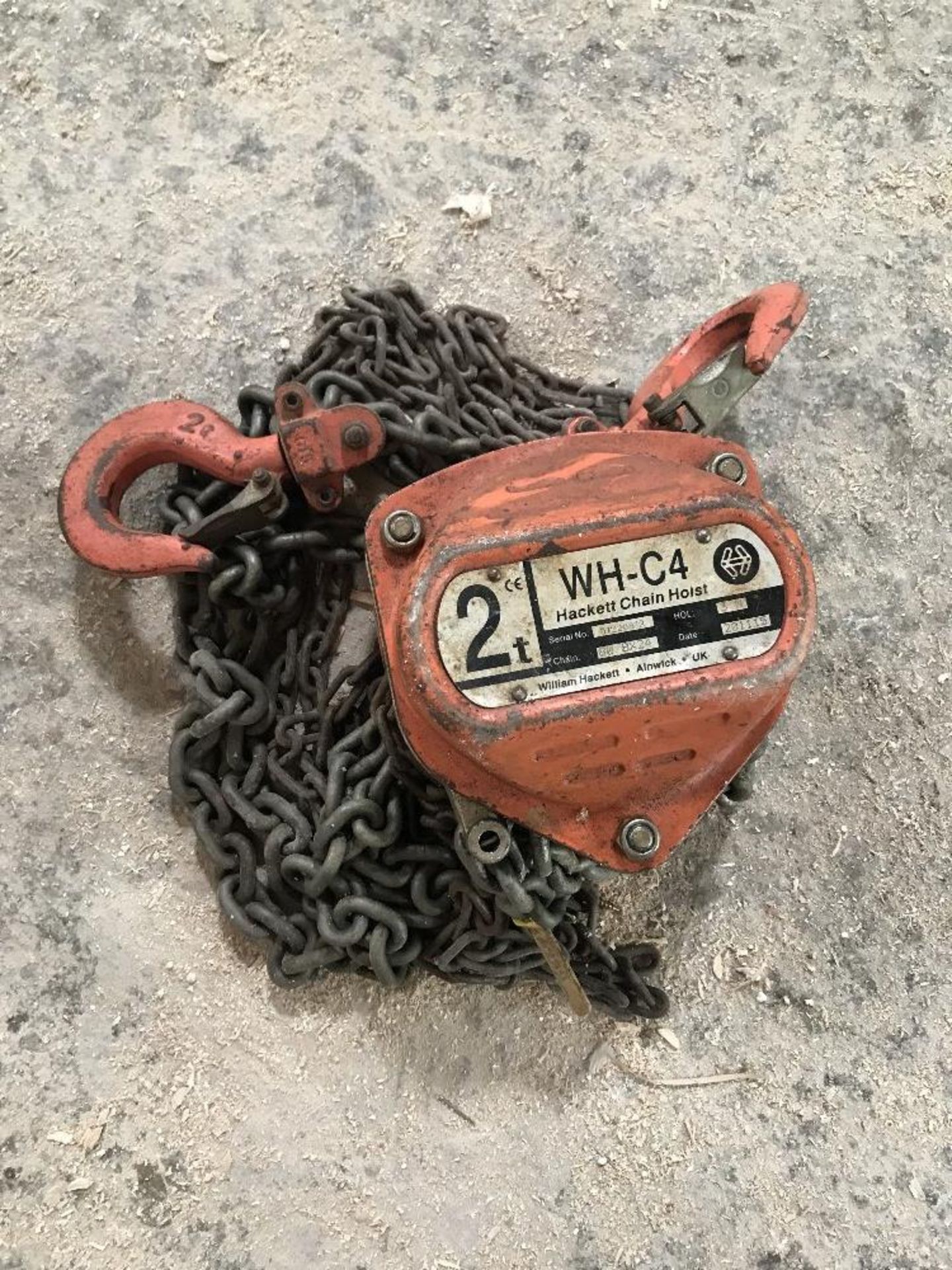 WH-C4 Hackett Chain Hoist 2T