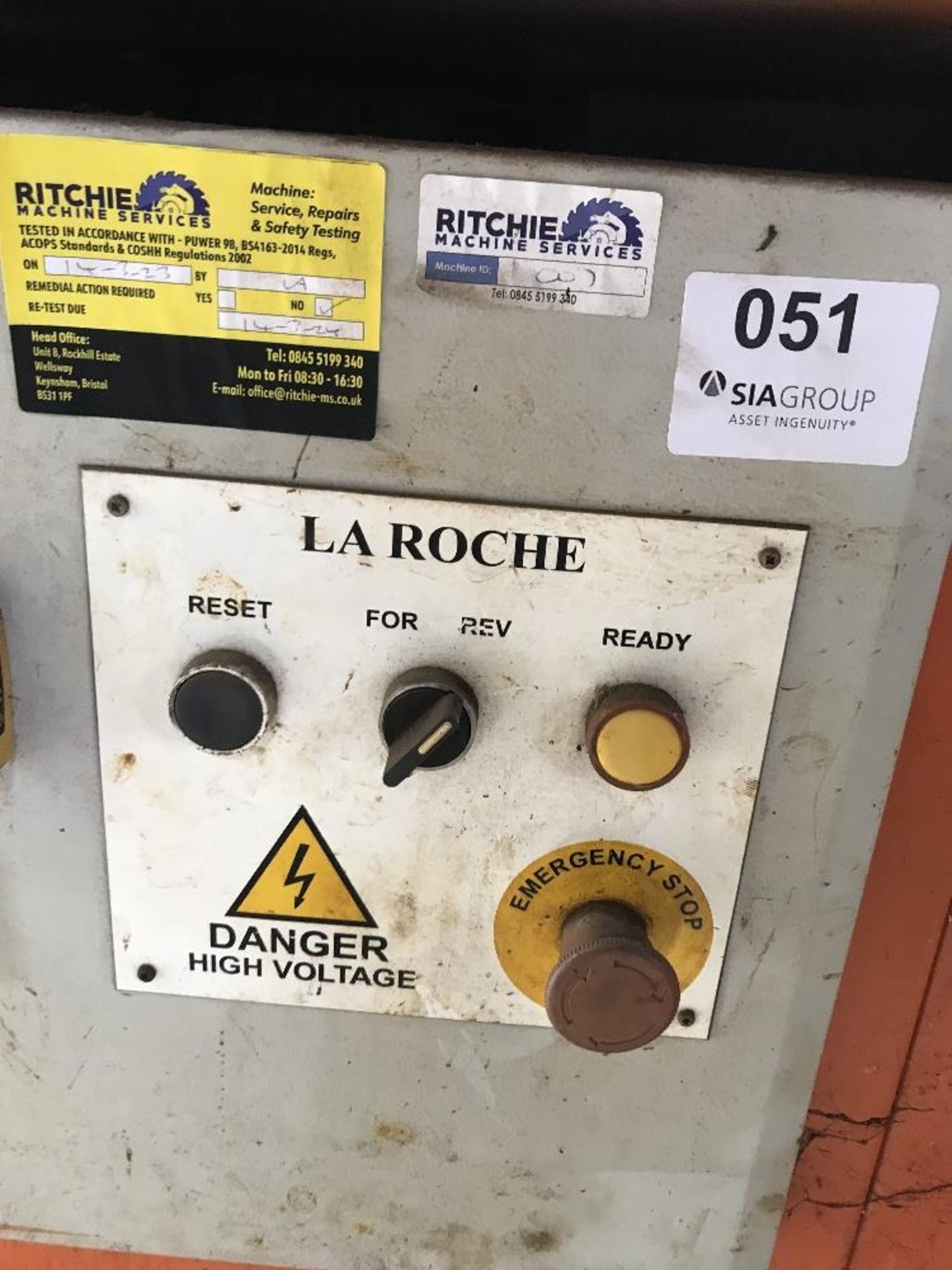 LaRoche bar bending machine - Image 5 of 6