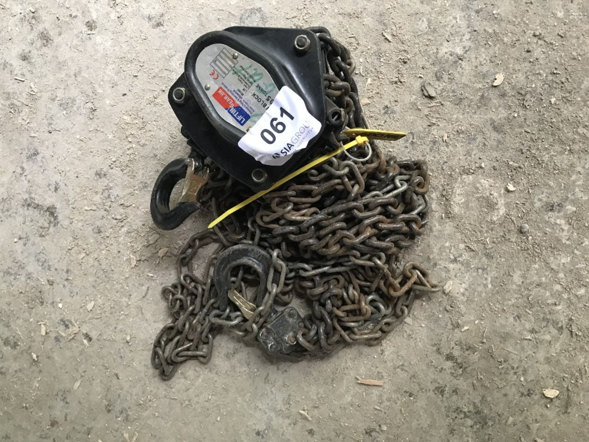 Lifting Gear Chain Block 0.5T - Image 2 of 3