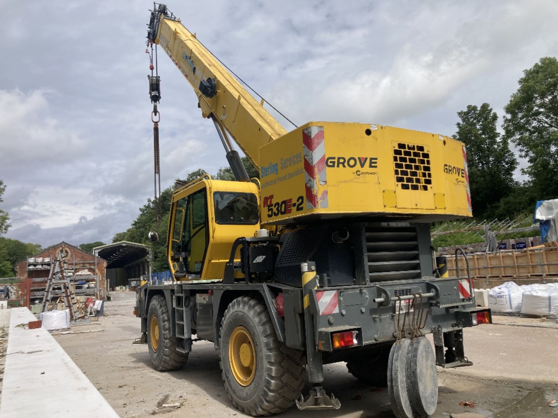 Grove by Manitou RT530E-2 rubber tyred all terrain crane - Image 3 of 19