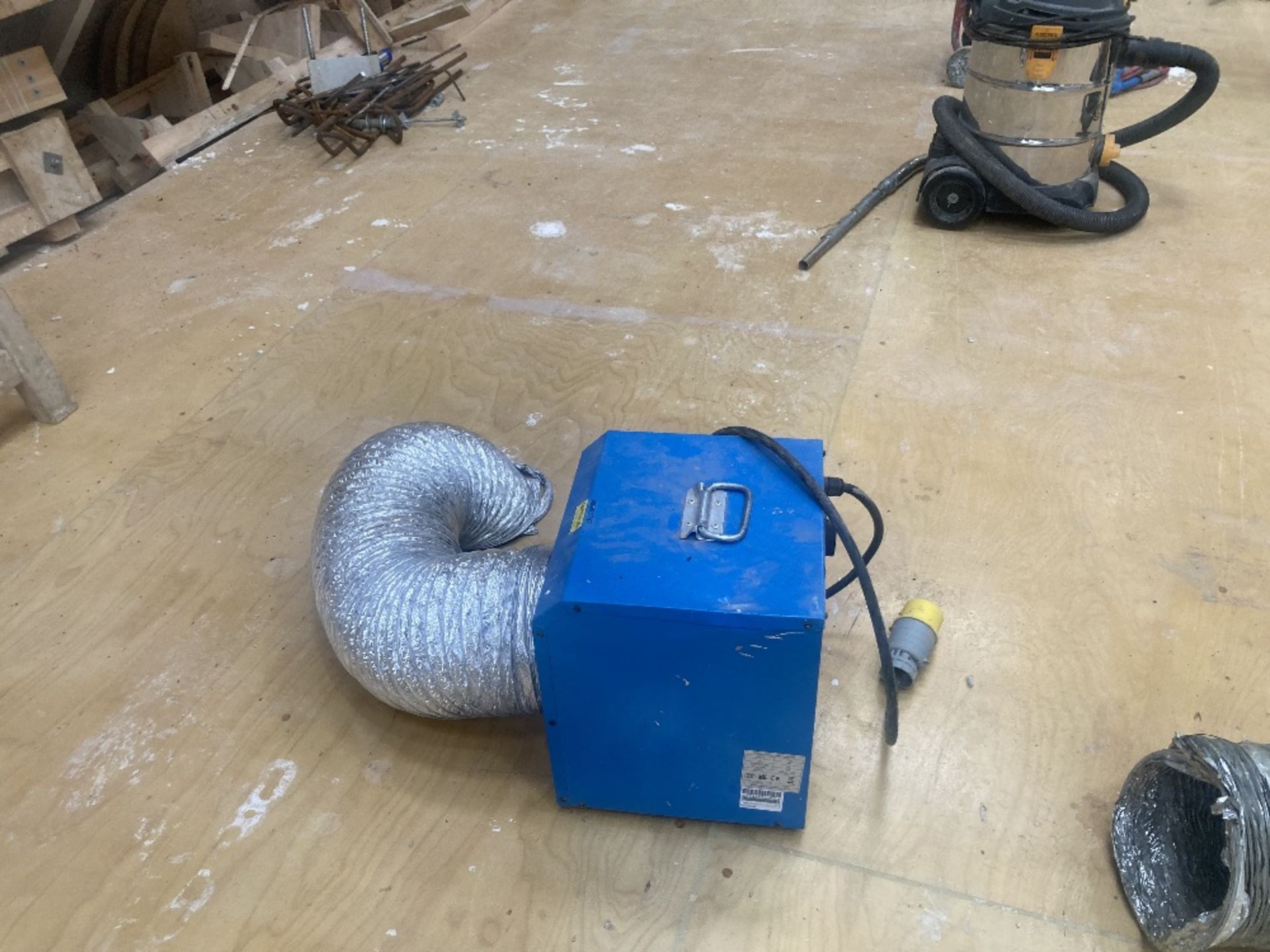 Broughton 110v Industrial Fan Heater With Ducting - Image 4 of 5