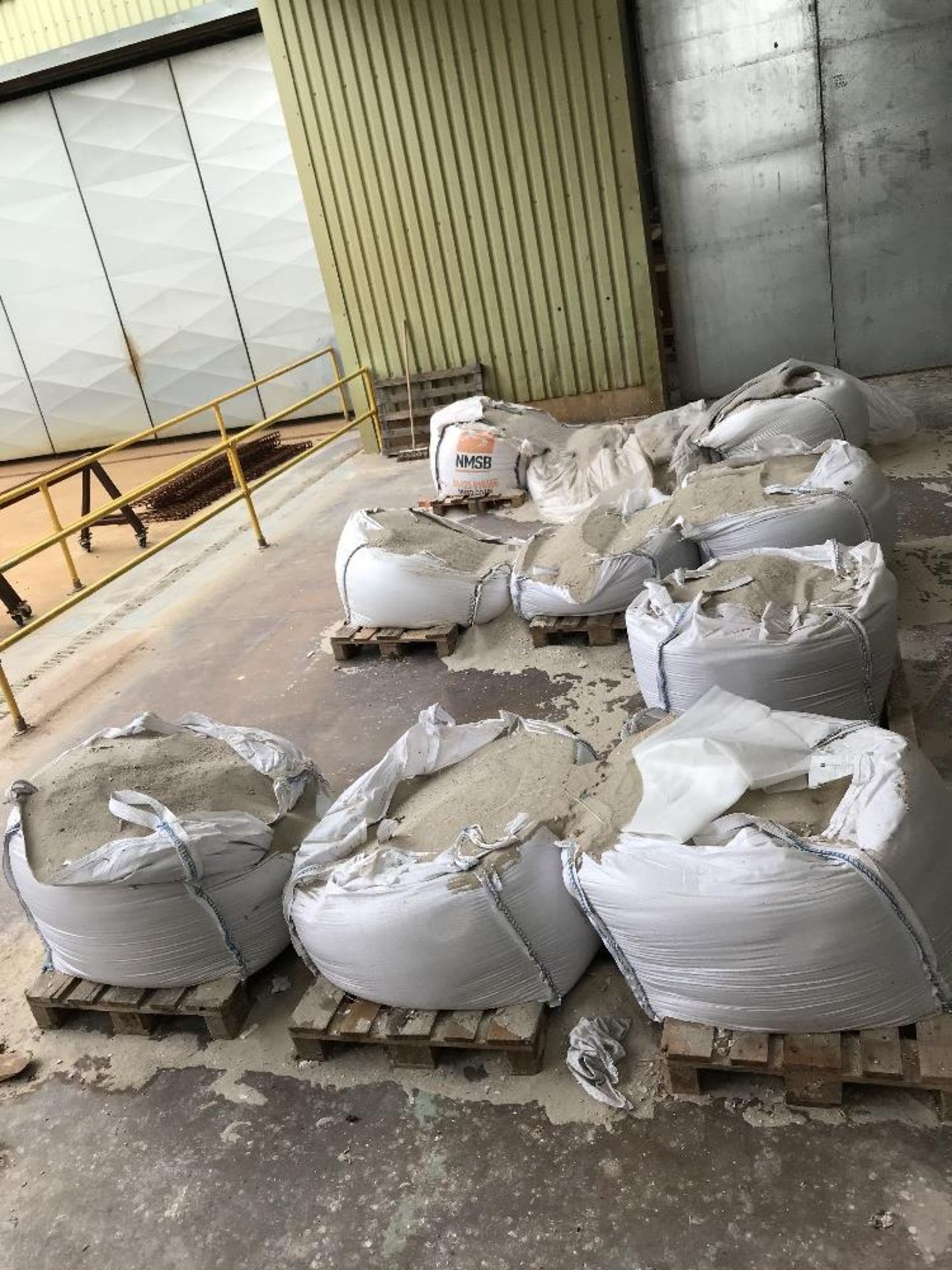 Approximately 9 Pallets Of Industrial Sand