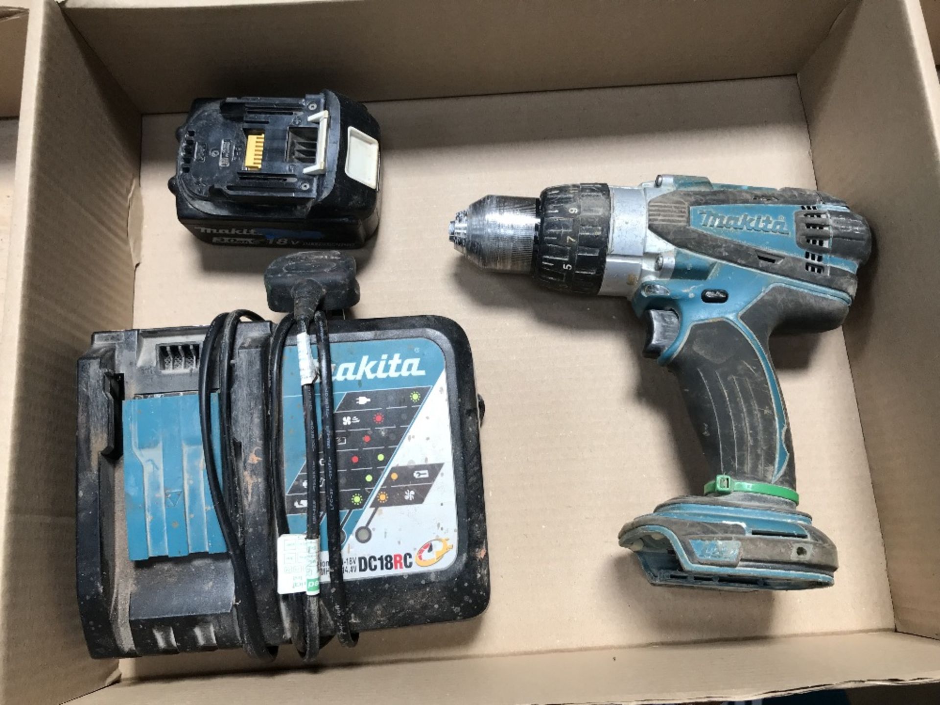 Makita DHP458 Combi drill with (1) battery and battery charger