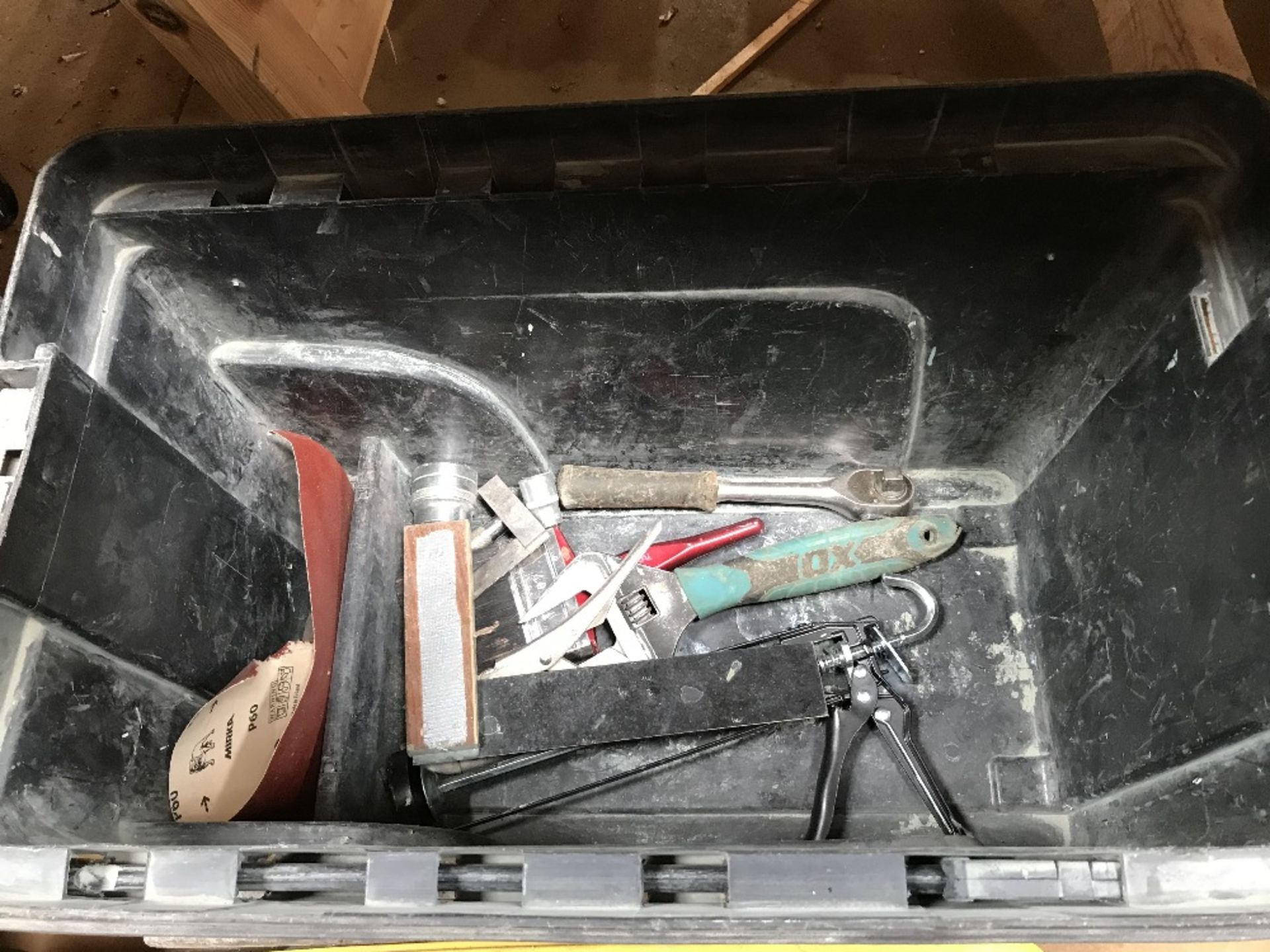 Large Mobile Stanley tool box with contents - Image 2 of 2