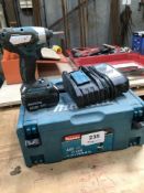 Makita DTD155 Impact driver with battery, charger and box