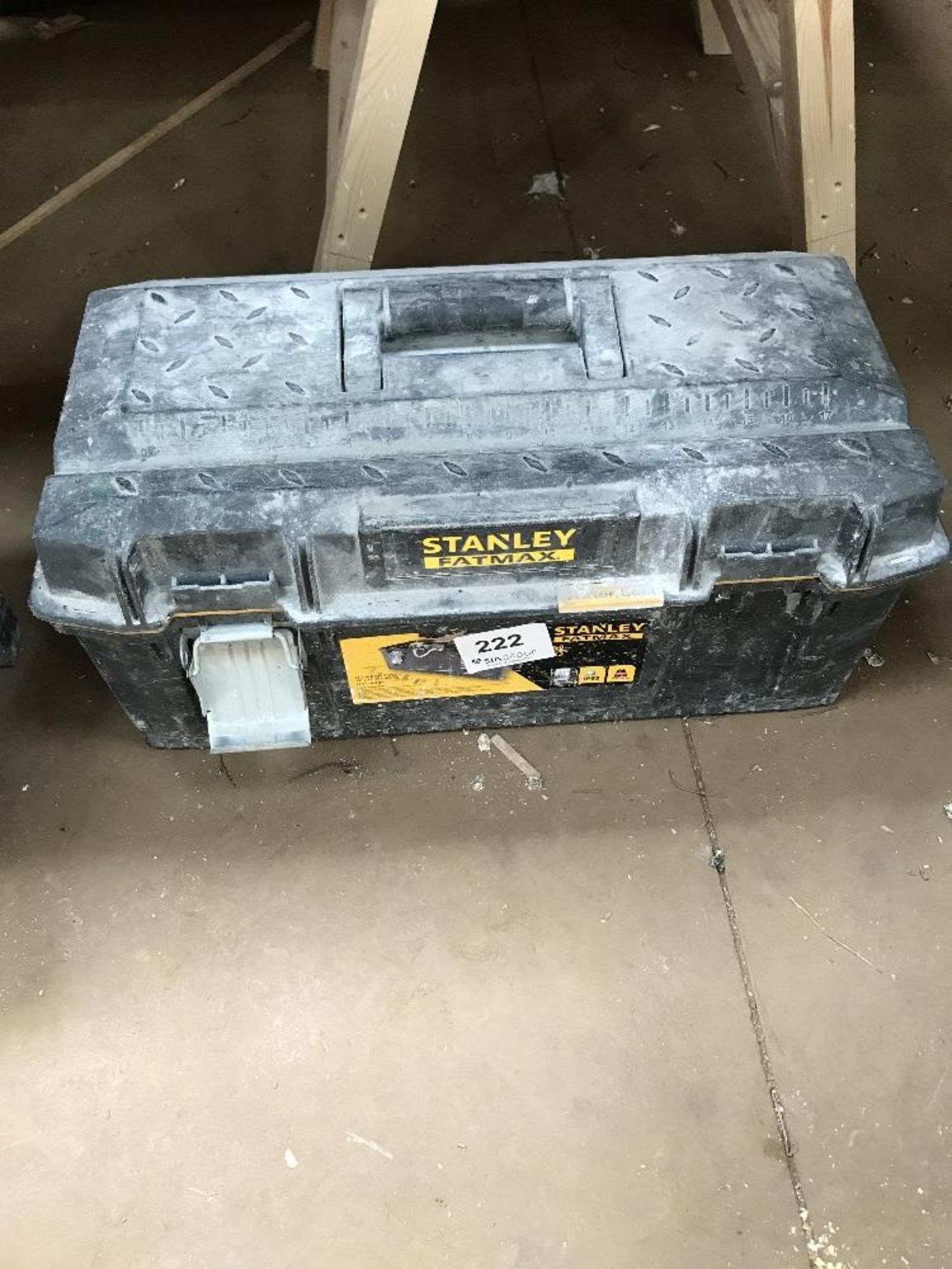 Stanley tool box with contents