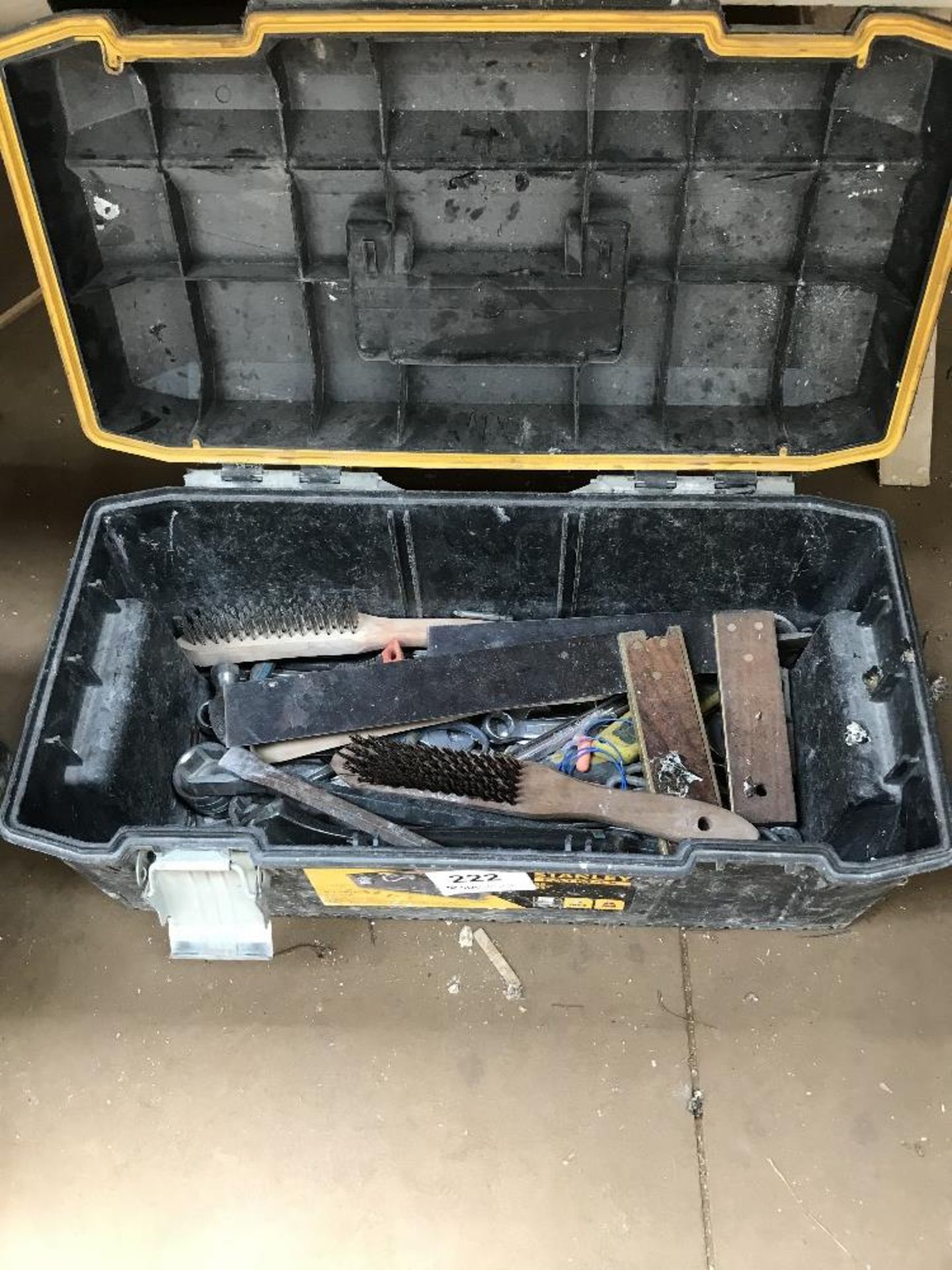 Stanley tool box with contents - Image 2 of 2