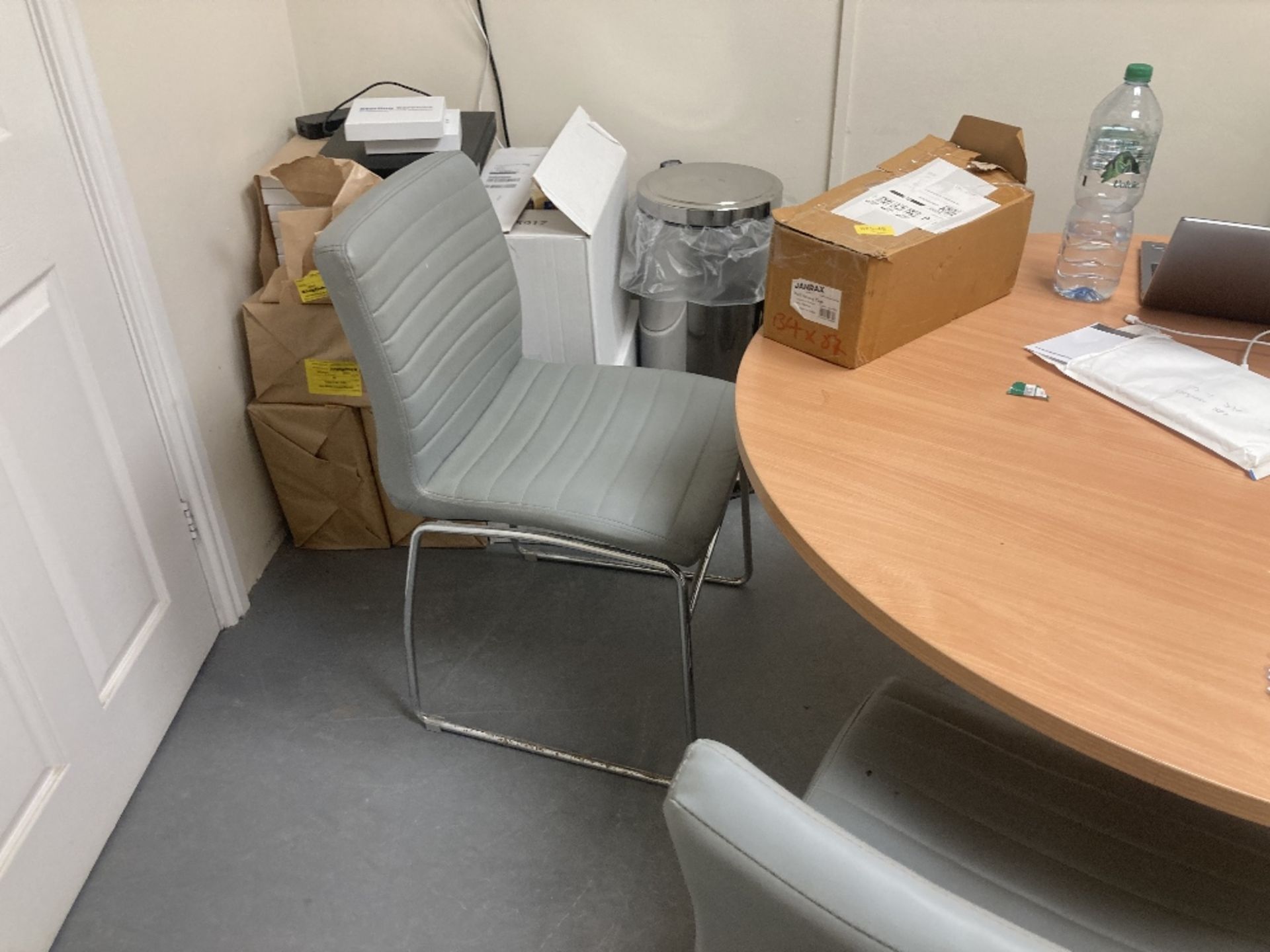 Office With Contents To Include Meeting Table, Chairs, Box's Of Sponges - Image 3 of 6