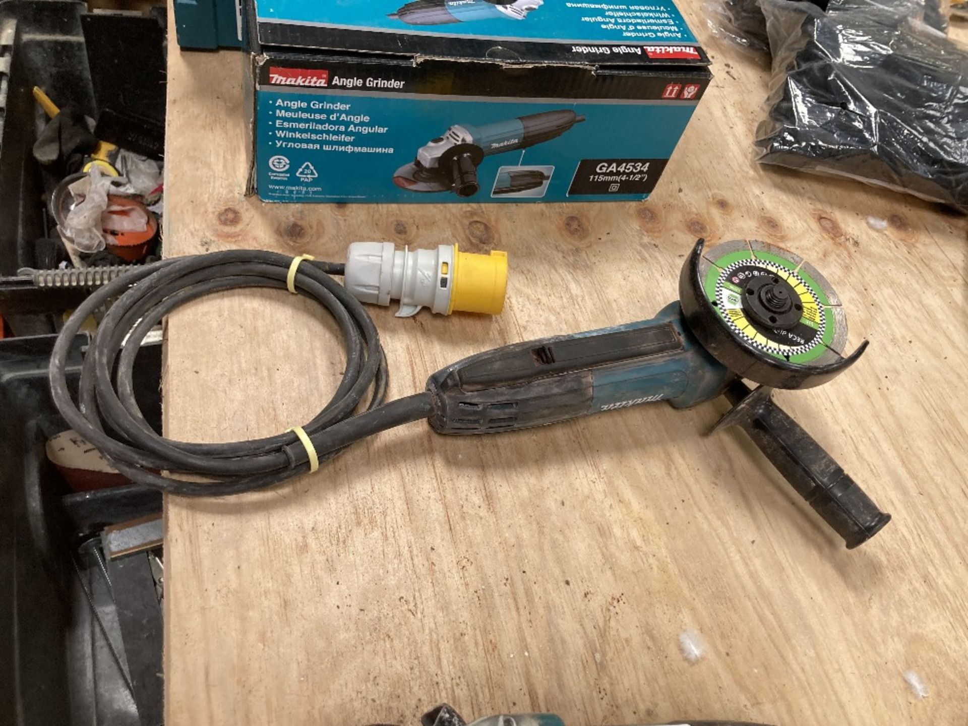 Makita GA4534 110v Angle Grinder - Image 2 of 4