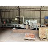 Ferrari & Cigarini model MTA002 automatic brick processing and cutting machine