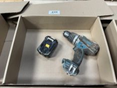 Makita DHP458 Combi drill with (1) battery - no charger included