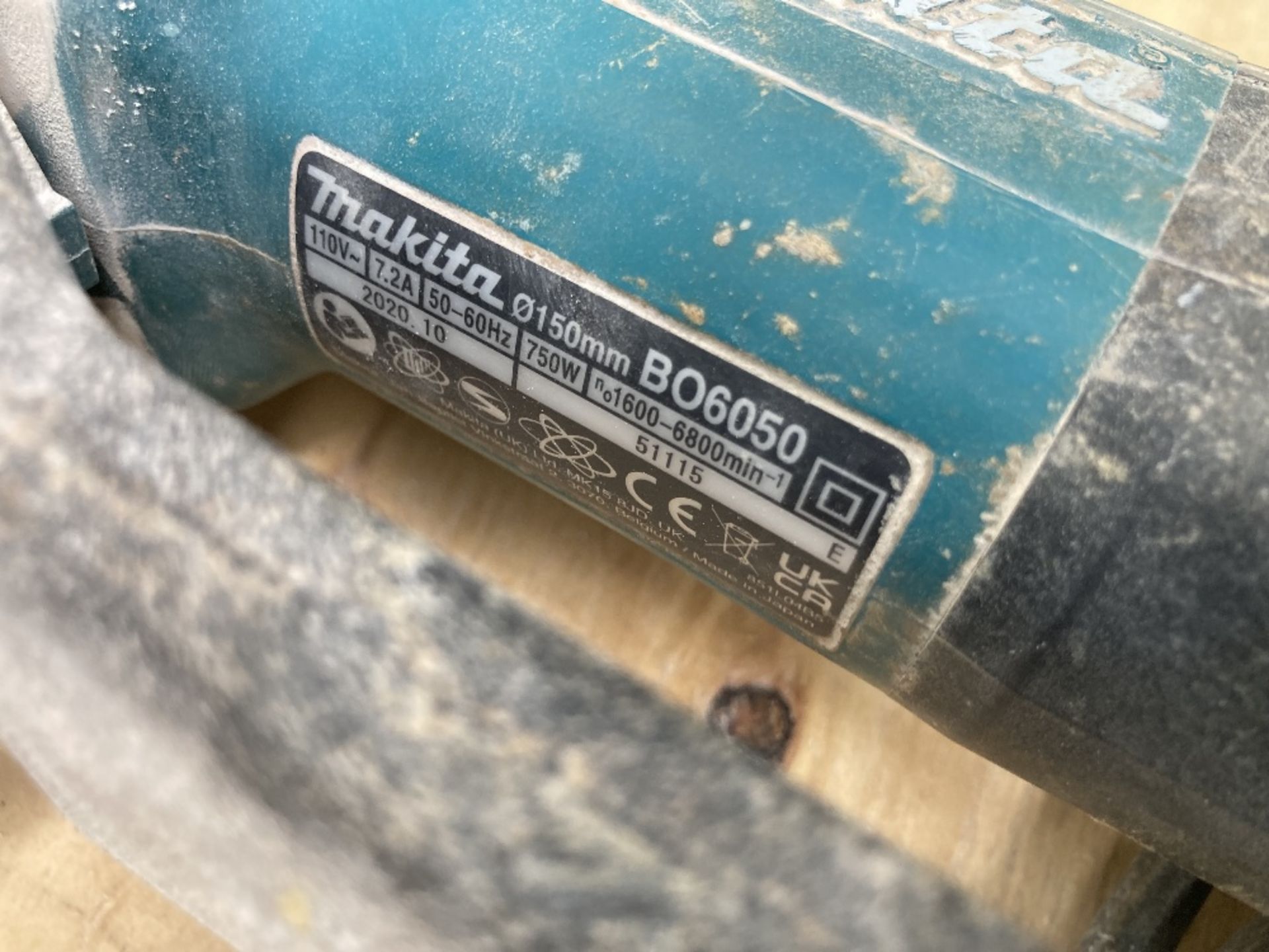 Makita BO6030 110v Random Orbit Sander - Image 4 of 4