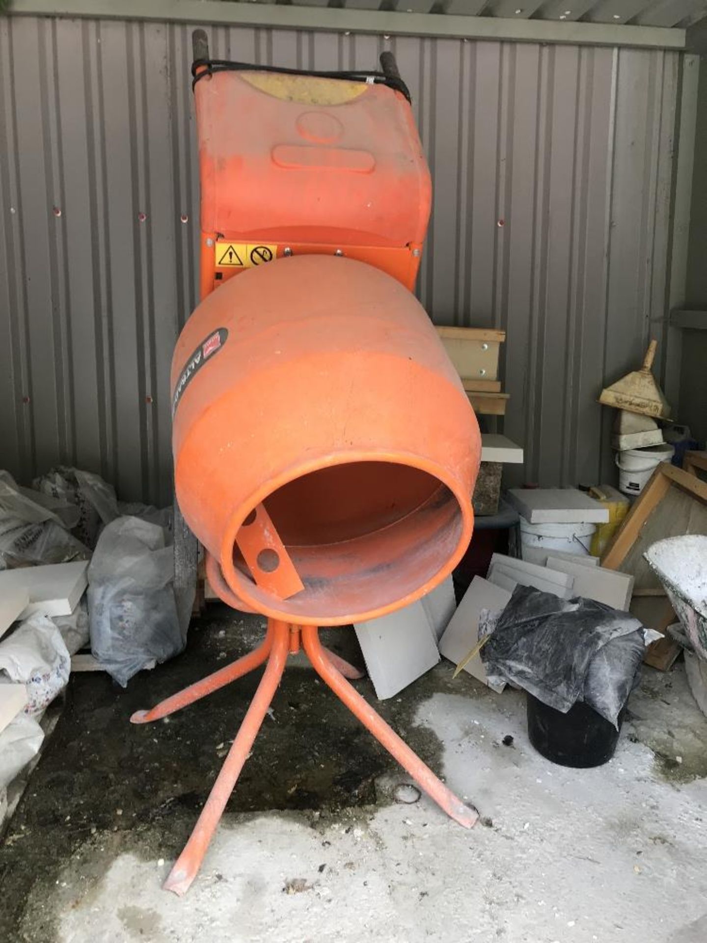 Altard Belle MiniMix 150 110v Cement Mixer