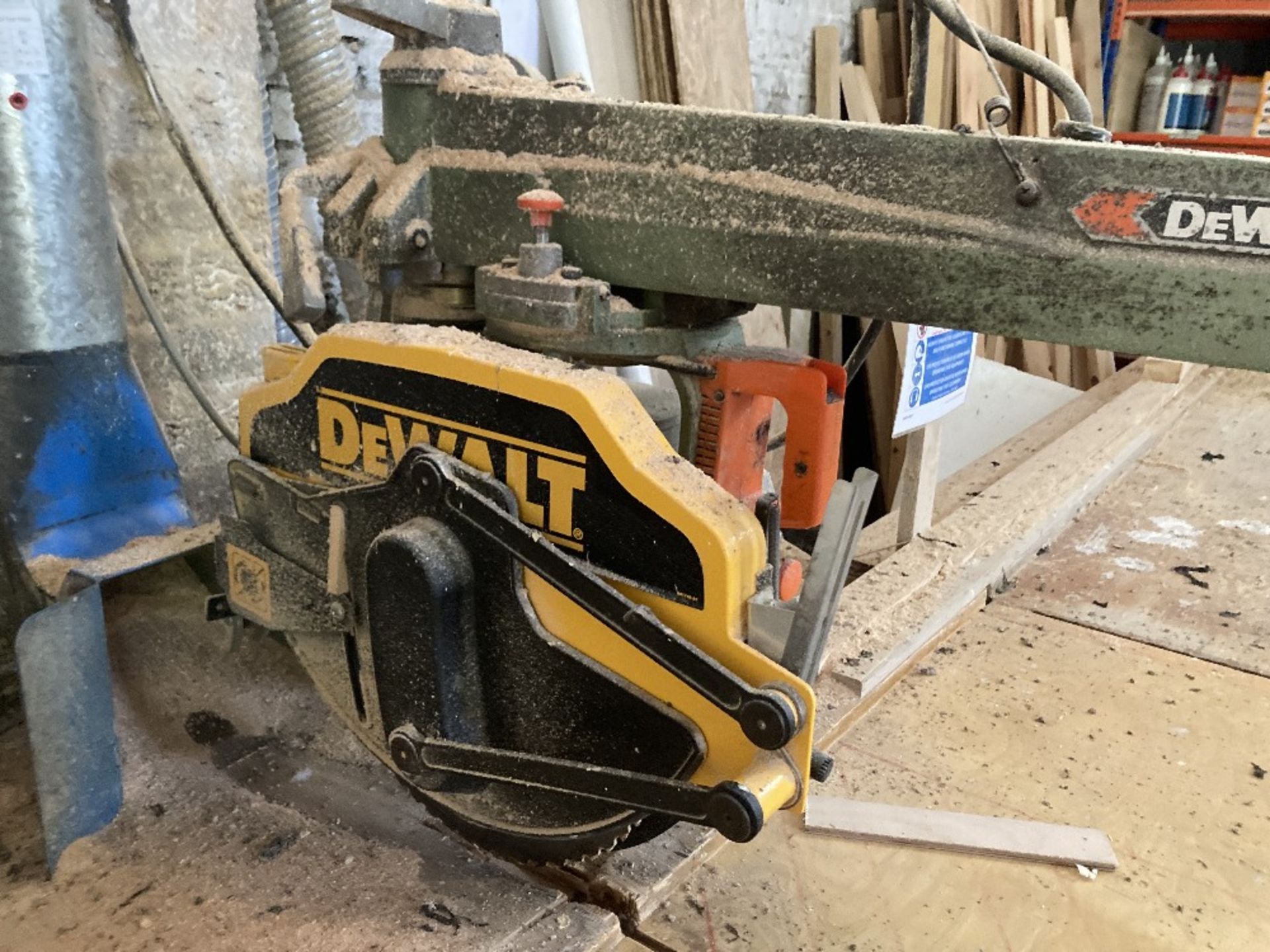 Dewalt 1420-S radial arm saw - Image 4 of 7