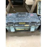 Stanley tool box with contents