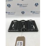 (3) Ronford-Baker Large Quick Release Plates