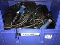 Quantity of 25m 16 AMP Extension Cables