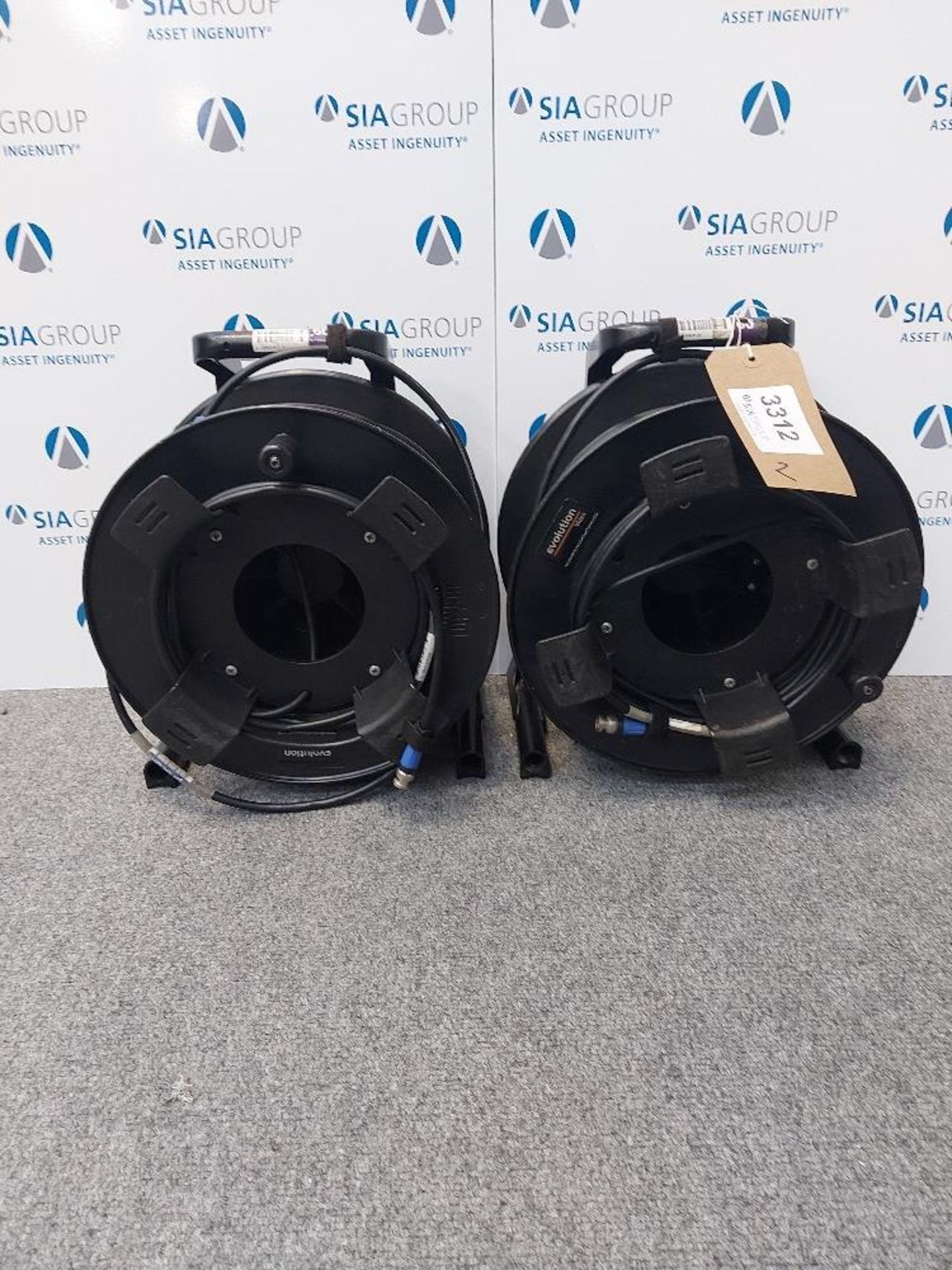 (2) 60mtr HD - SDI BNC Cable Drum