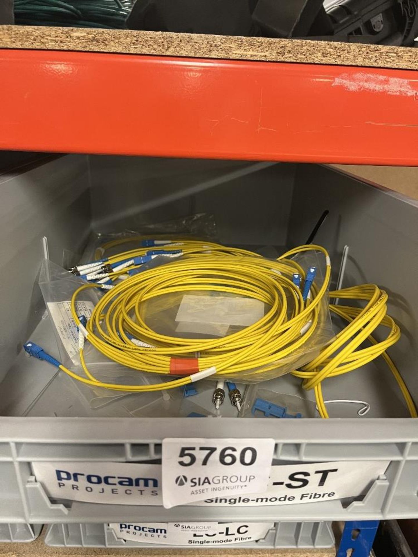 Quantity of SC-ST, LC-SC, SC-SC Single Mode Fibre Cables