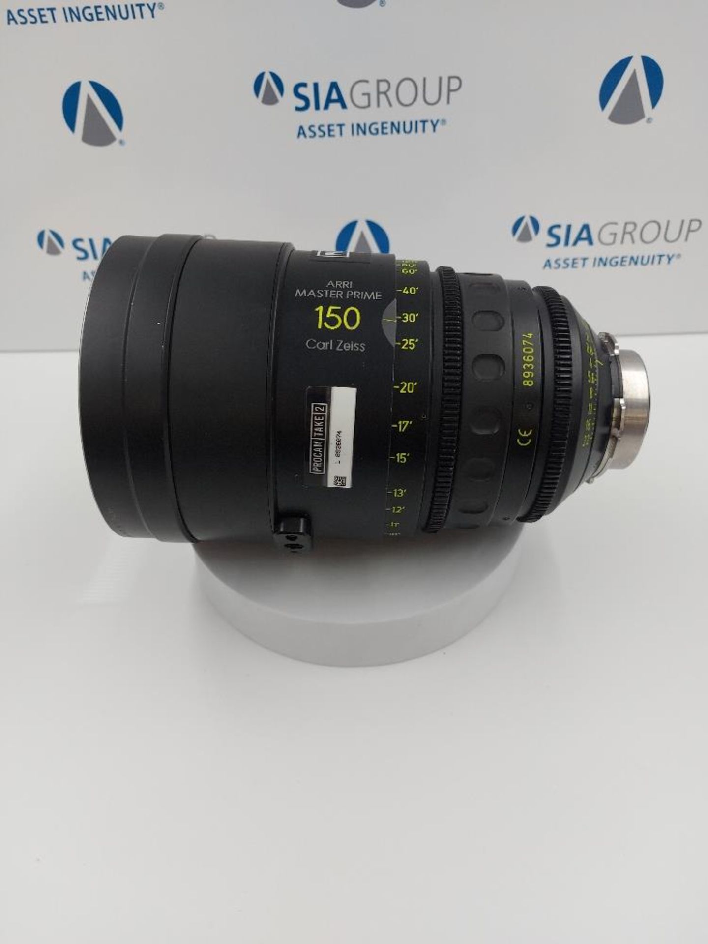 Zeiss ARRI Master Prime 150mm T1.3 Lens with PL Mount - Image 4 of 8
