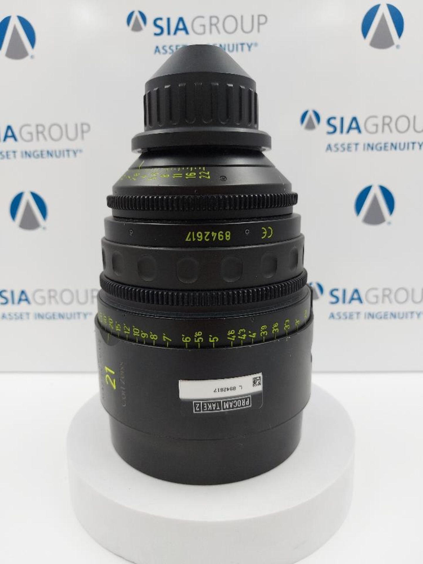 Zeiss ARRI Master Prime 21mm T1.3 Lens with PL Mount