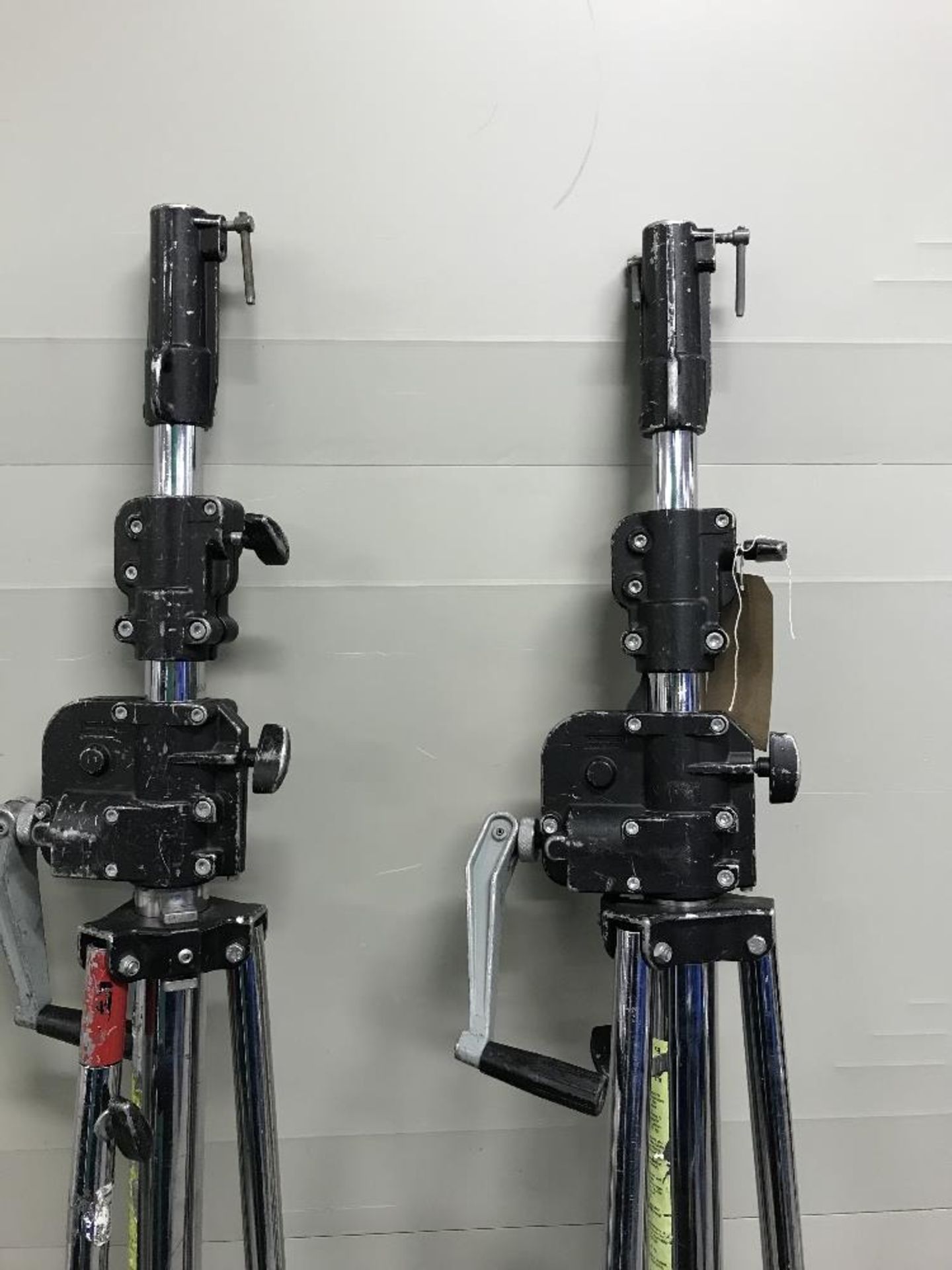 (2) Manfrotto 087NW 2-Riser Wind Up Light Stands - Image 2 of 3