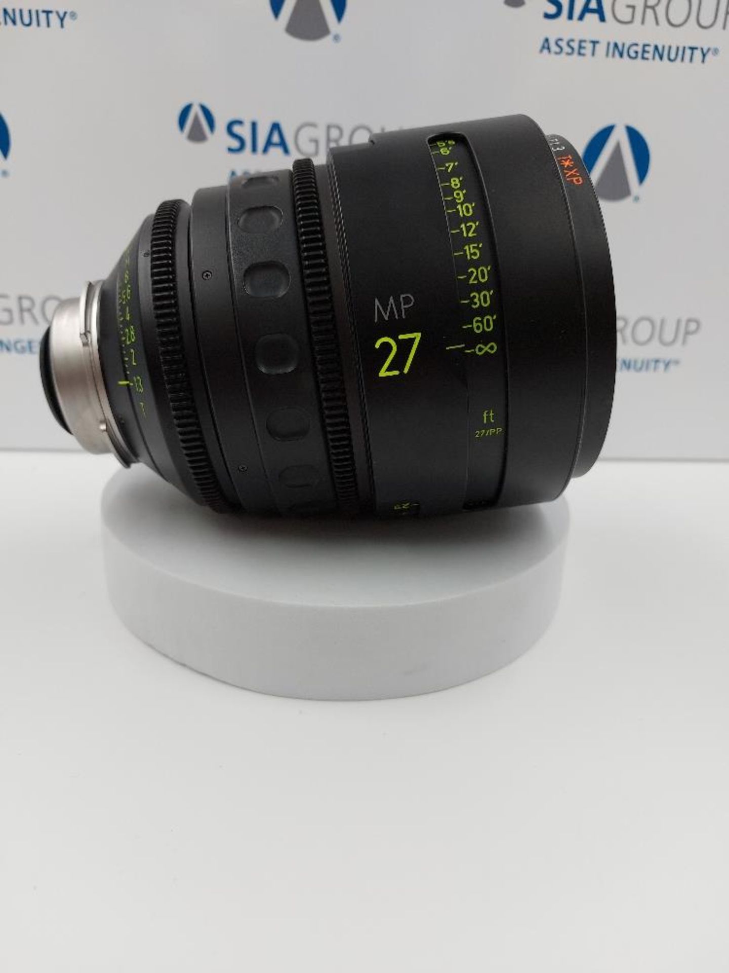 Zeiss ARRI Master Prime 27mm T1.3 Lens with PL Mount - Image 3 of 6