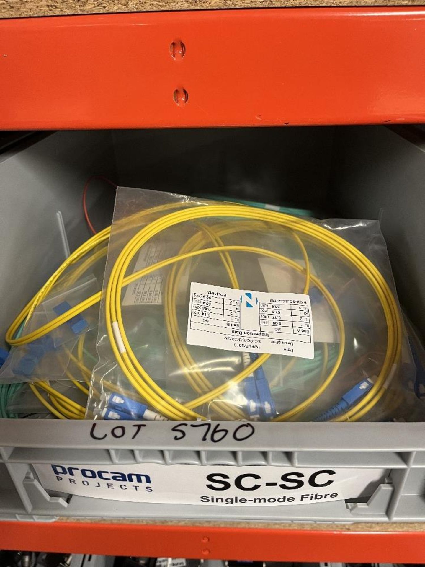 Quantity of SC-ST, LC-SC, SC-SC Single Mode Fibre Cables - Image 3 of 5