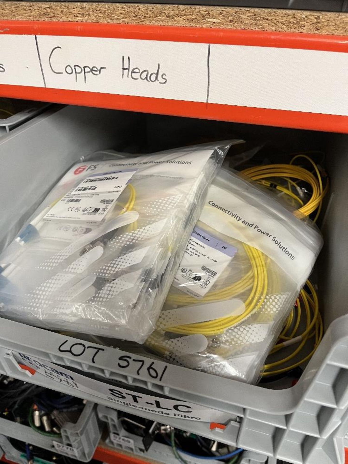 Quantity of ST-LC, LC-LC, LT-LT Single Mode Fibre Cables & Fibre Couplers - Image 3 of 6