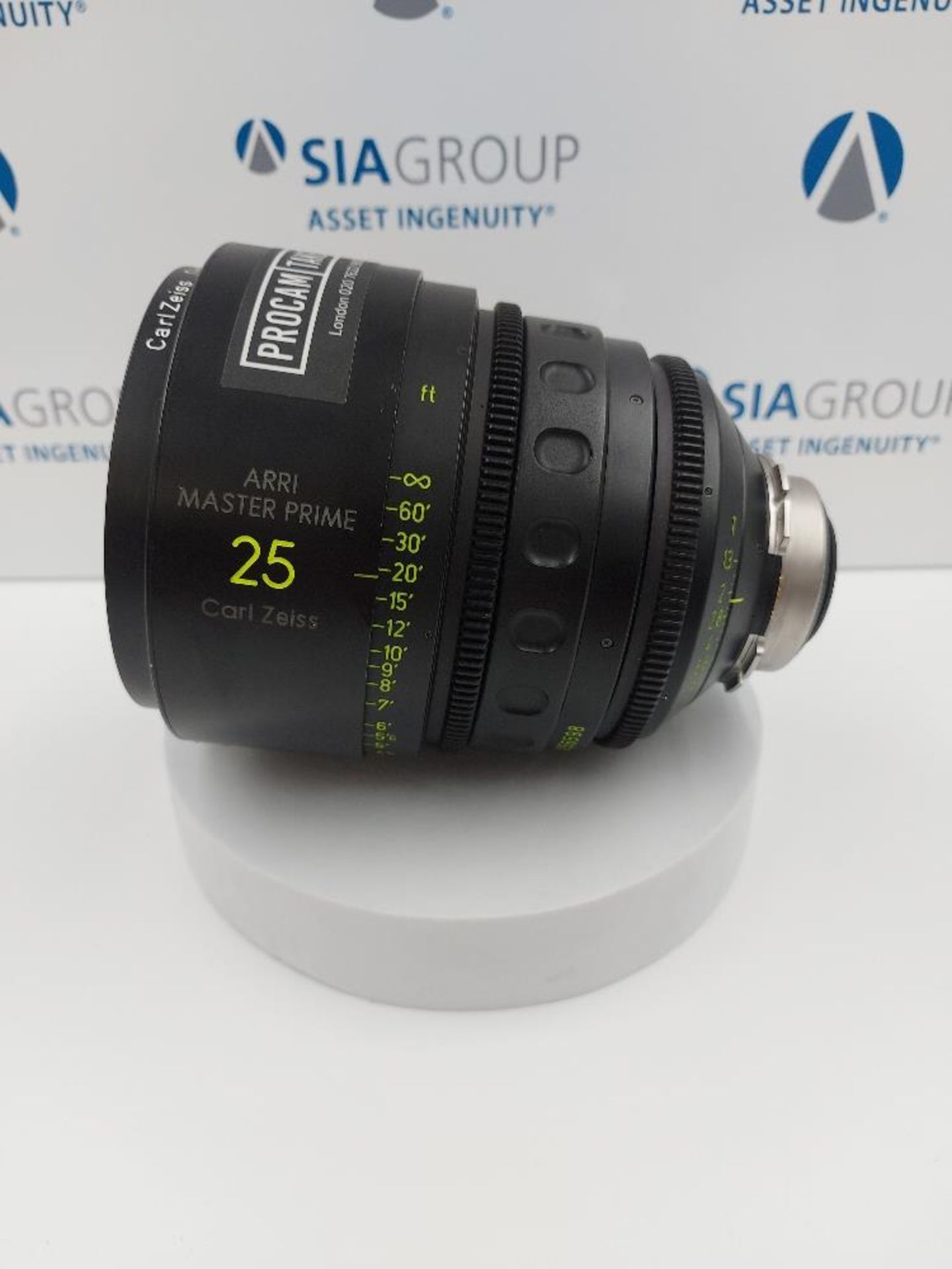 Zeiss ARRI Master Prime 25mm T1.3 Lens with PL Mount - Image 4 of 6