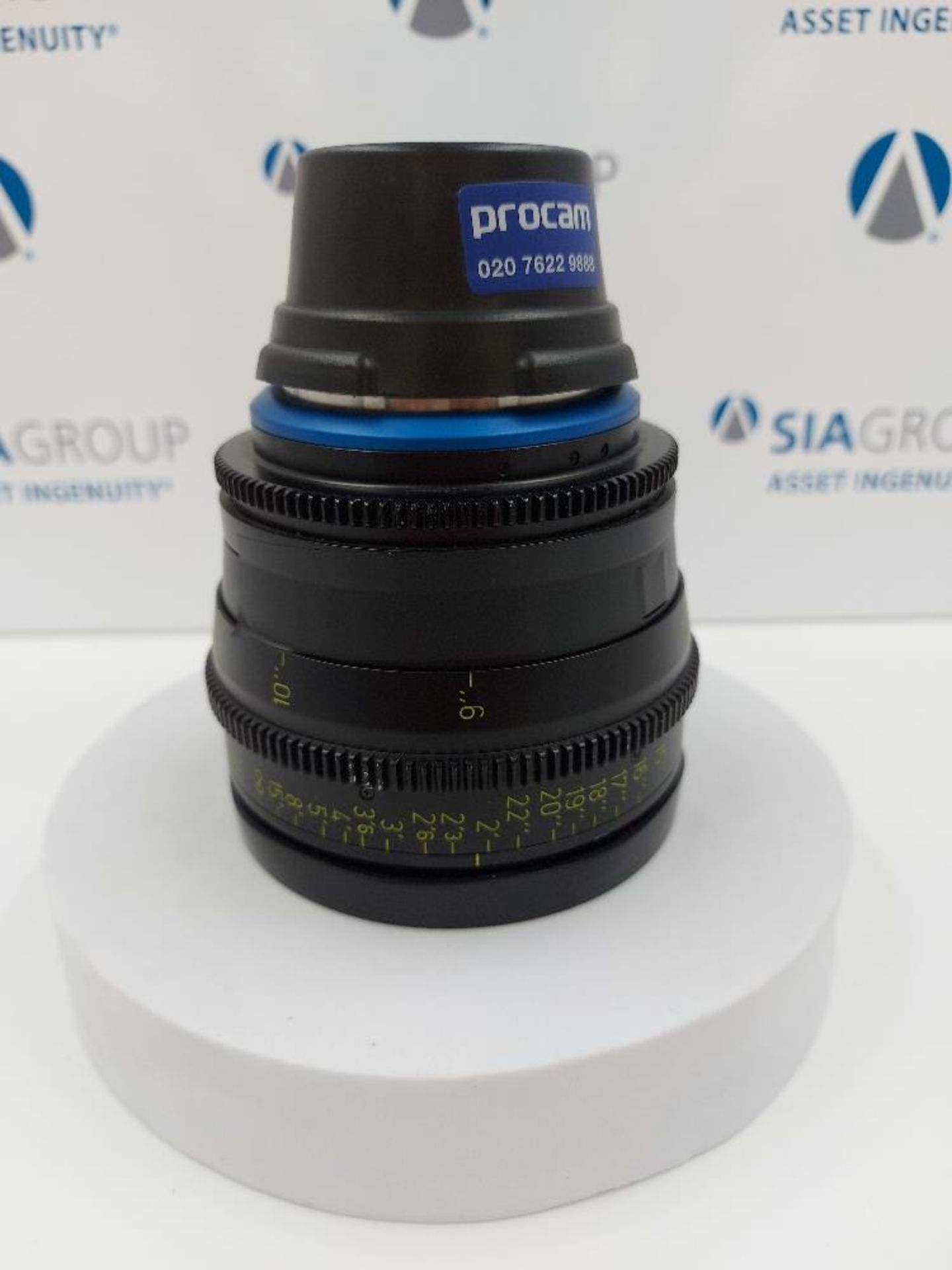 (2) Damaged Zeiss ARRI Ultra 16 T1.3 Cinema PL Mount Lenses (6mm & 14mm) - Image 9 of 13
