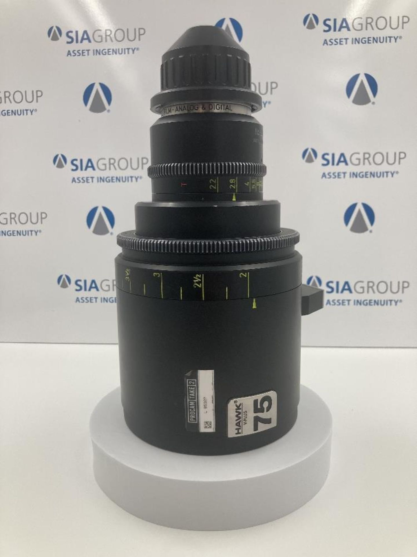 (7) Hawk Anamorphic V-Plus S35 Lenses - Image 22 of 63