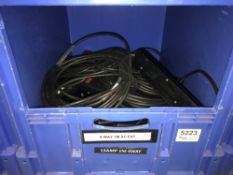 Quantity of 13 AMP 4-Way 1m AC Extension Leads