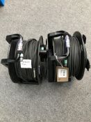 (2) 60mtr HD - SDI BNC Cable Drum