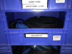 Quantity of 25m 32 AMP Extension Cables