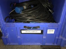 Quantity of 15m 16 AMP Extension Leads