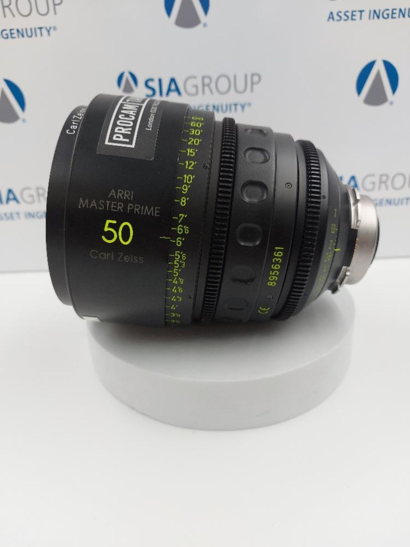 Zeiss ARRI Master Prime 50mm T1.3 Lens with PL Mount - Image 4 of 6