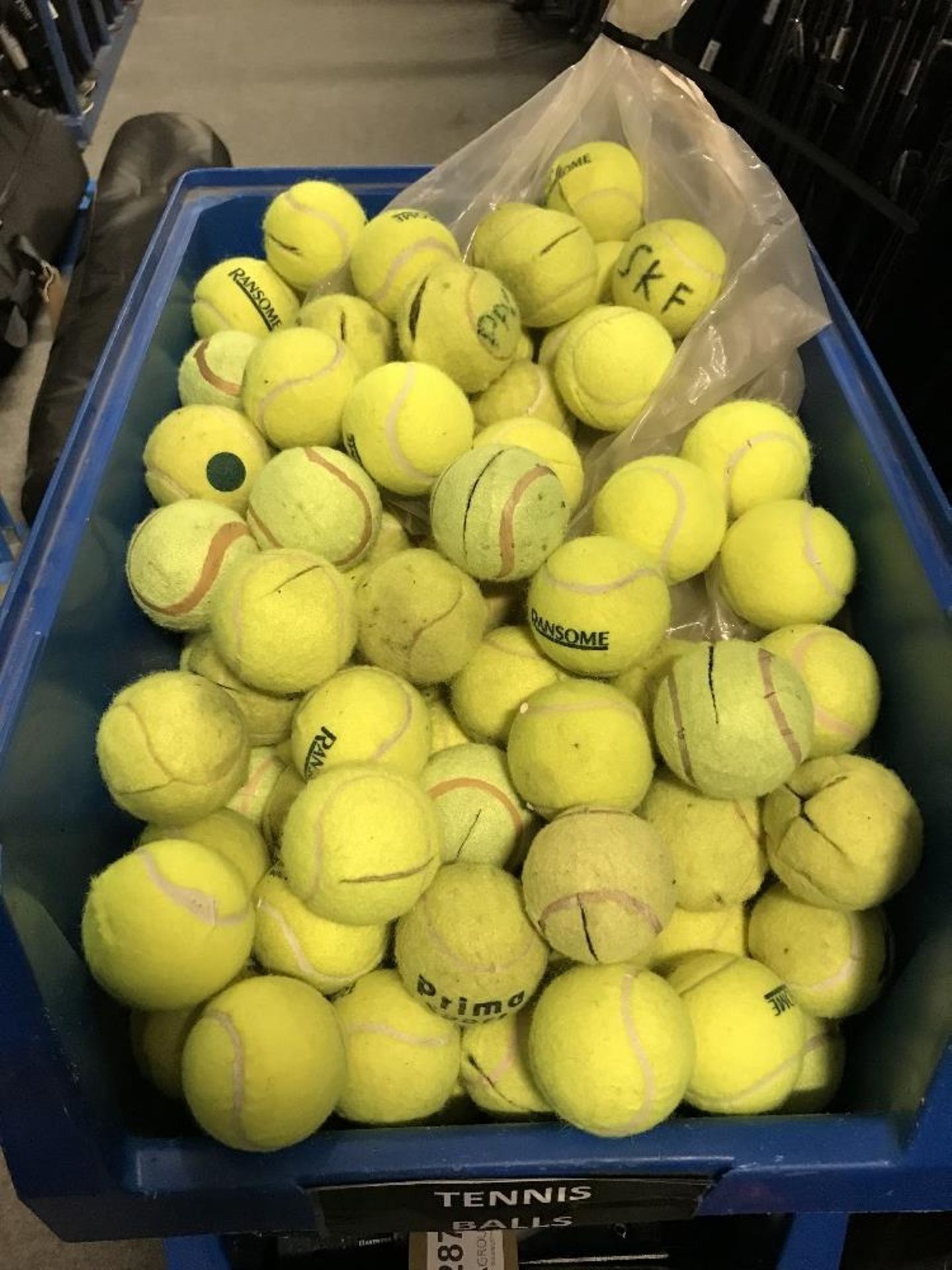 Quantity of Tennis Balls
