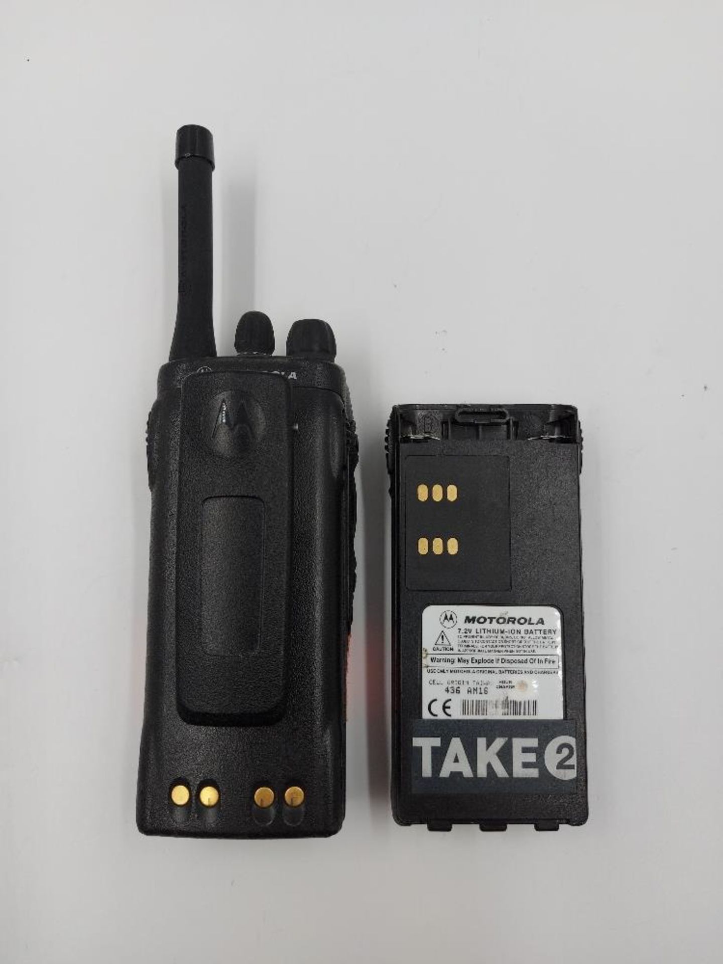 Motorola Walkie Talkie GP340 Kit - Image 3 of 6